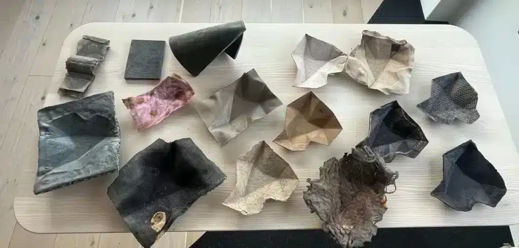 Endwicklung der Fahrbahn