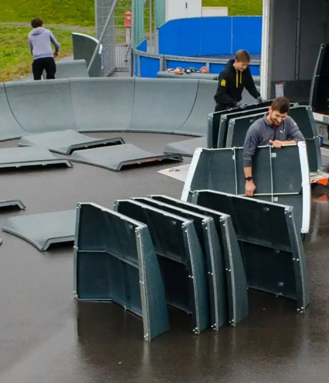 Montage modular Pumptrack