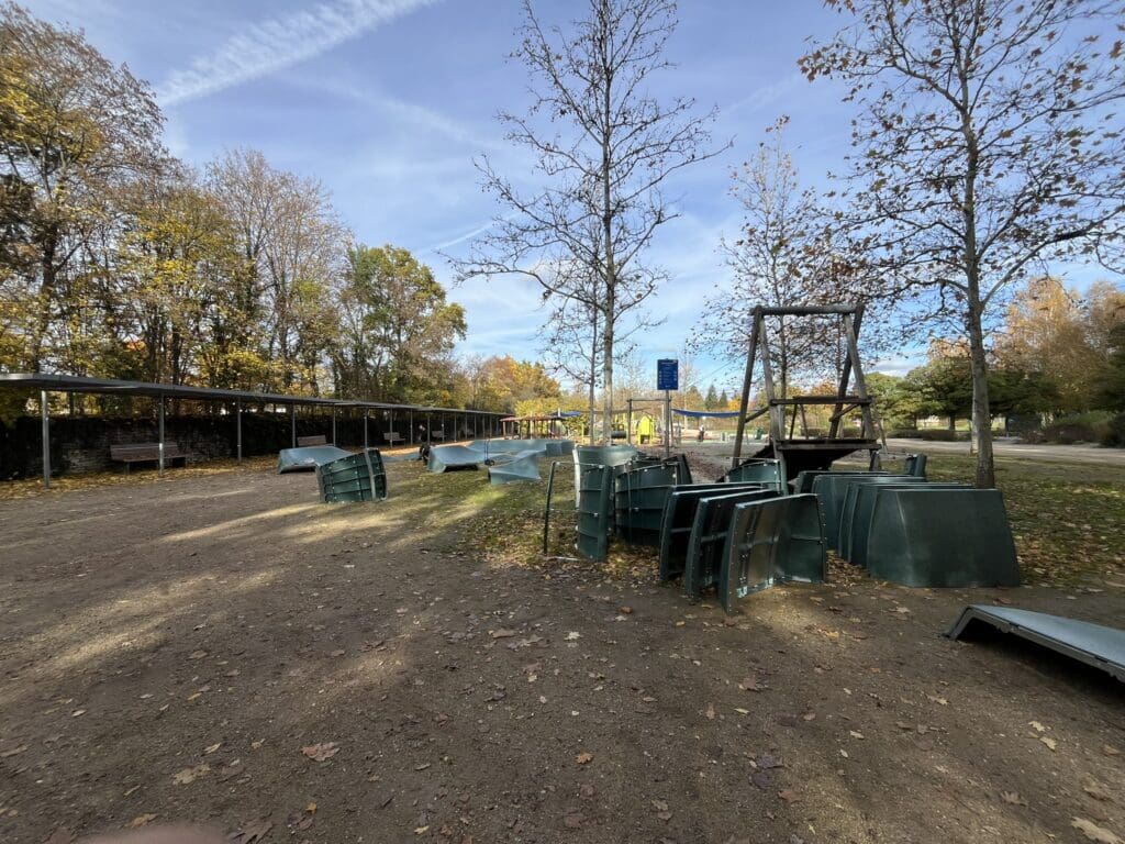 Ecopumptrack Projekt für öffentliche Nutzung