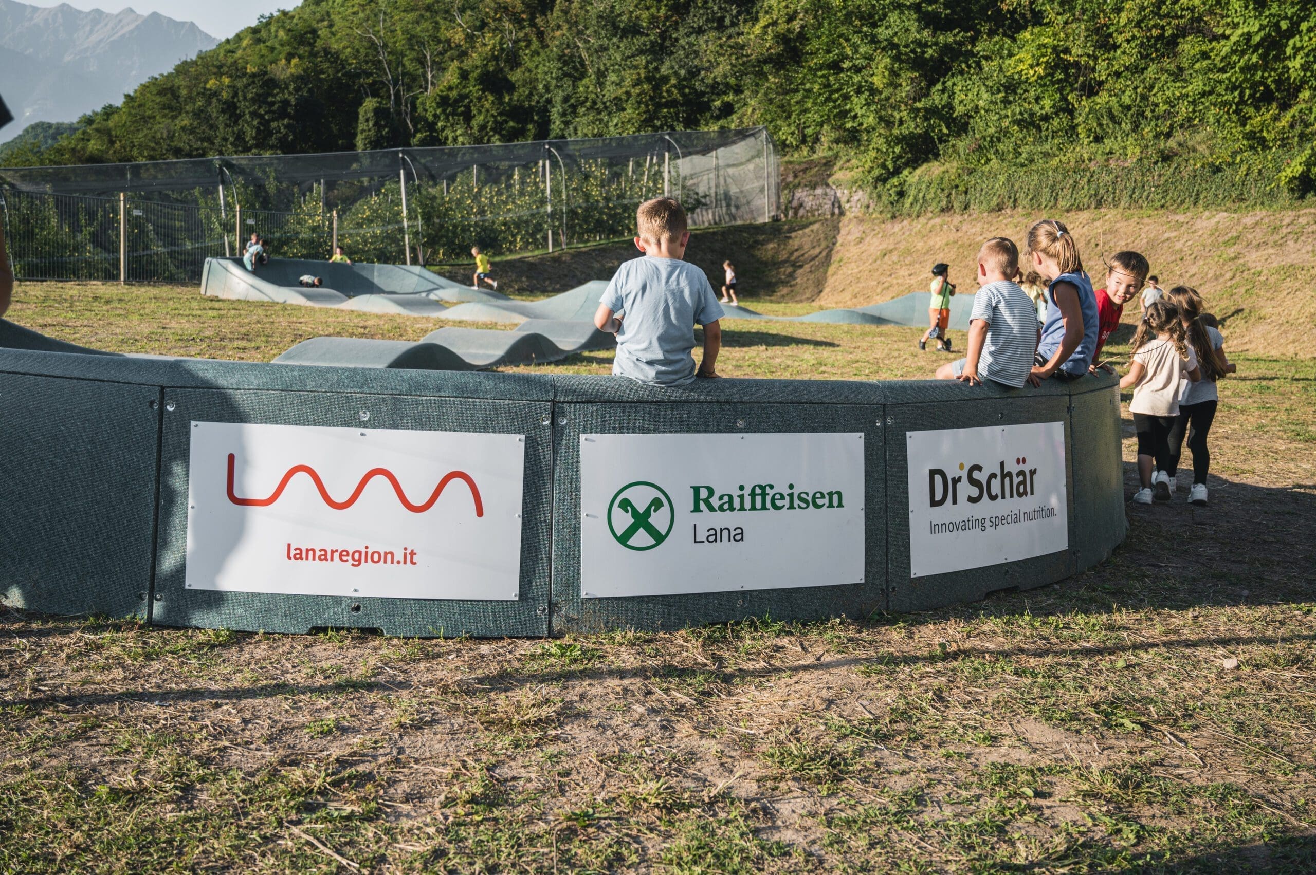 Pumptrack Anlage für temporäre Events