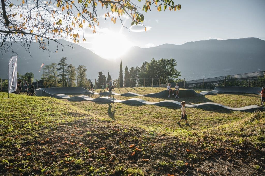 Pumptrack Module im nachhaltigen Design