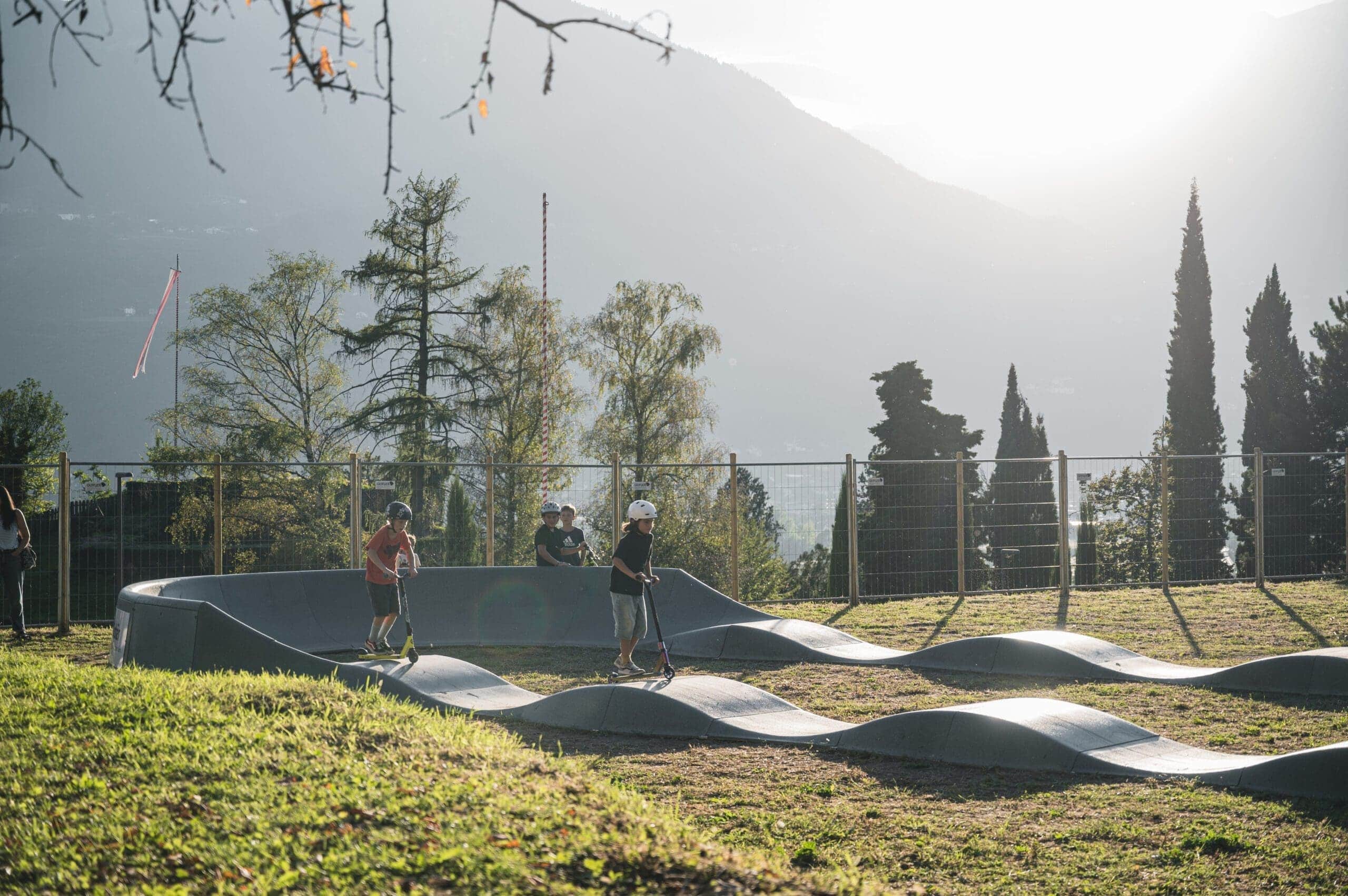 Ecopumptrack System für flexible Planung