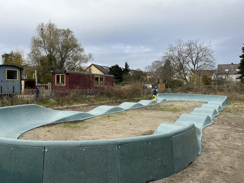 Pumptrack Anlage für öffentliche Freizeitflächen